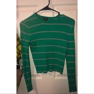 Green long sleeve shirt